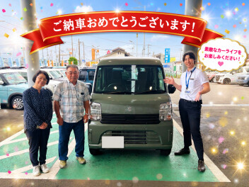 【祝ご納車】ハイゼットカーゴからお乗り換え！！